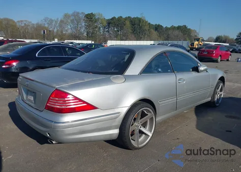 2003 Mercedes-Benz Cl 500 из США, поврежденный, VIN WDBPJ75J13A037545